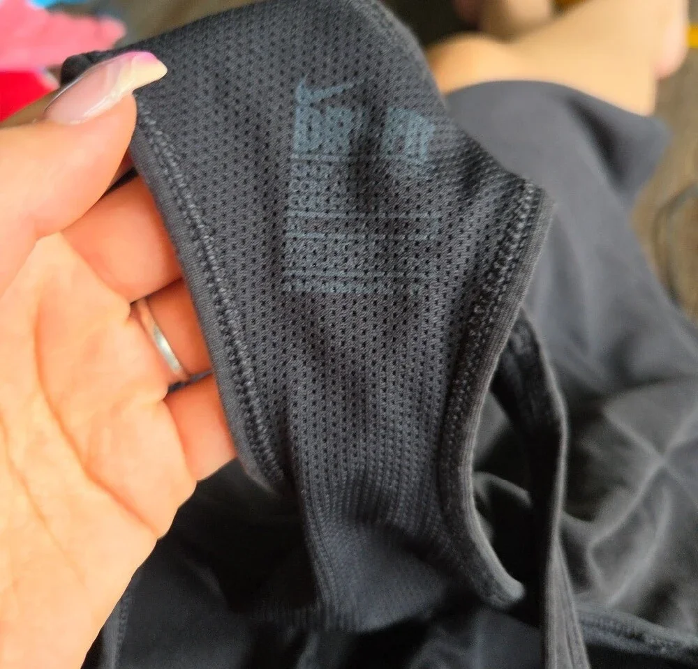 Nike Black Racerback Tank Top Medium